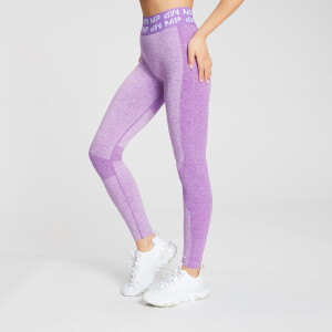 กางเกงเลกกิ้งทรงโค้งสำหรับผู้หญิง MP - Deep Lilac