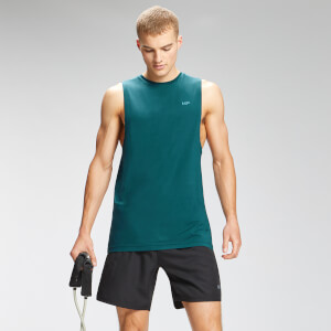 MP Men's Repeat Graphic Training Tank Top - Deep Teal