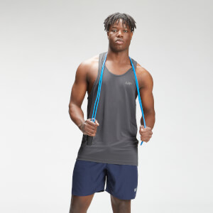 MP Men's Repeat Mark Graphic Training Stringer - Carbon