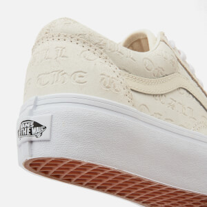 Vans platform marshmallow top
