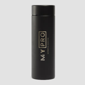 MYPRO velika metalna boca za vodu – crna – 750ml