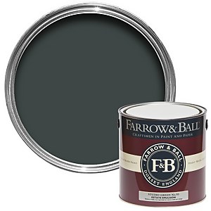 Farrow & Ball Estate Matt Emulsion Paint Studio Green No.93 - 2.5L