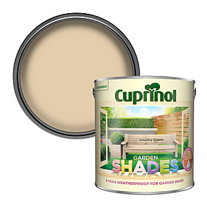 Cuprinol Garden Shades  Country Cream - 2.5L