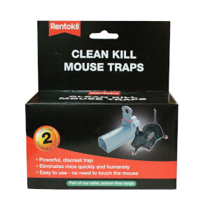 Rentokil Clean Kill Mouse Trap (Pack of 2)