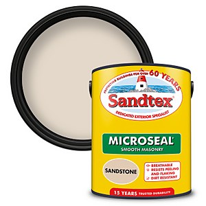 Sandtex Ultra Smooth Masonry Paint Sandstone - 5L