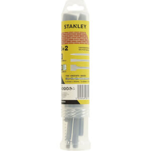 Stanley 3 x SDS Chisels + 2 x Drill Bits - STA54400-XJ