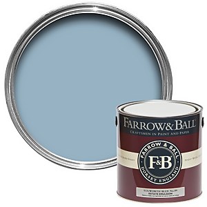 Farrow & Ball Estate Matt Emulsion Paint Lulworth Blue No.89 - 2.5L