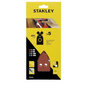 Stanley Mixed Pack of Sanding Sheets - STA31467-XJ