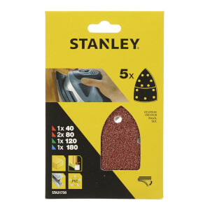 Stanley Detail Sander Sheets Mixed Pack - STA31730-XJ