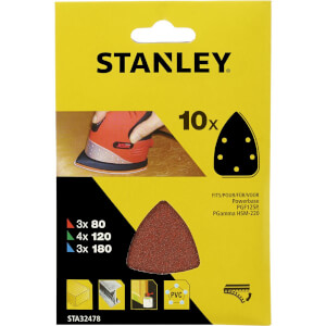 PBX Detail Sander Sheets Mixed STA32478 XJ Homebase