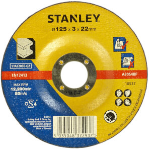 Stanley 125mm Metal Cuting Disc - STA32030-QZ