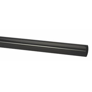 Polypipe Round Downpipe - 50mm x 2m - Black