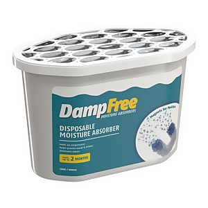 Pack of  4 DampFree Disposable Moisture Absorber - 500ml