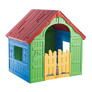 Keter Wonderfold Kids Portable Indoor Outdoor Foldable Playhouse