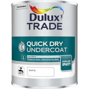 Dulux Trade Quick Drying Undercoat White - 1L