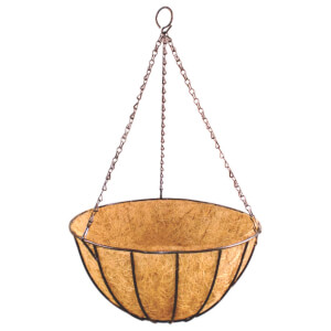 Hanging Basket With Coco Liner - 35cm