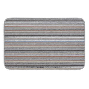 Striped Washable Indoor Doormat - 57 x 90cm