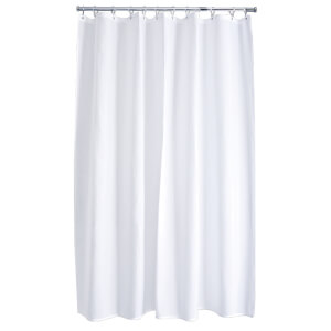 Aqualona White Shower Curtain