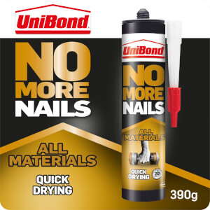 UniBond No More Nails All Materials Quick Drying Grab Adhesive Cartridge 290g