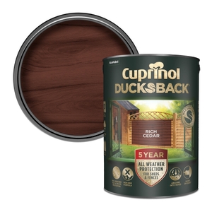 Cuprinol 5 Year Ducksback Rich Cedar - 5L