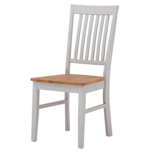 Henlow Solid Wood Dining Chair Set of 2 Homebase