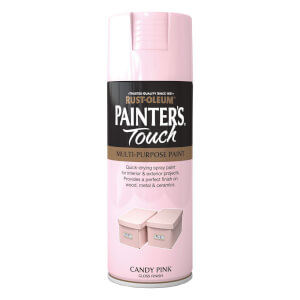 Rust Oleum Candy Pink Spray Paint Ml Homebase