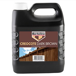 Bartoline Wood Treatment  Dark Brown Creocote - 4L