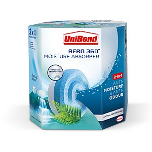 UniBond Aero 360 Waterfall Freshness Refills - Pack of 2