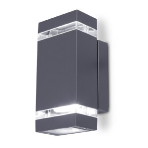 Lutec focus hot sale twin wall light