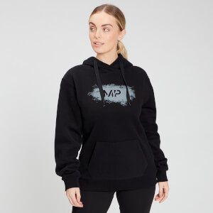 MP Women's Chalk Graphic Hoodie - Black - XXS