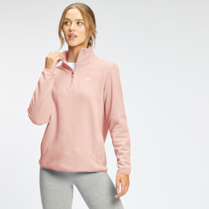 MP Women's Essential 1/4 Zip Fleece - Light Pink