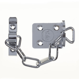 Yale WS6 TS003 rated Security Door Chain - Polished Chrome