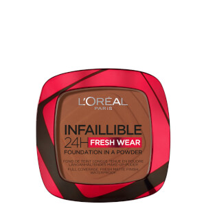 L'Oréal Paris Infallible 24 Hour Fresh Wear Foundation Powder - 375 Deep Amber