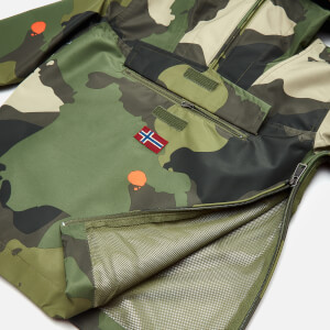 Napapijri Boys Camo Jacket Khaki Coggles