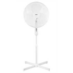 16 Inch Pedestal Fan White Homebase