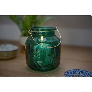 Glass outlet garden lanterns