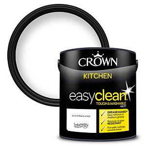 Crown Easyclean Kitchen Greaseguard+ Matt Pure Brilliant White - 2.5L