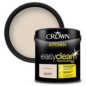 Crown Easyclean Kitchen Greaseguard+ Matt Paint Afternoon Tea - 2.5L