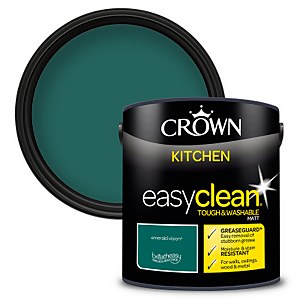 Crown Easyclean Kitchen Greaseguard+ Matt Paint Emerald vision - 2.5L