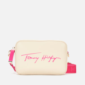 Tommy hilfiger iconic camera bag beige on sale