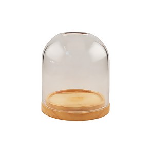 Wooden Hurricane Vase - Small
