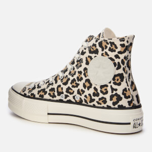Leopard print converse high tops on sale