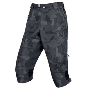 Hummvee 3/4 Short II with liner - Grey Camo - XXL