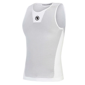 Fishnet Baselayer II (ärmellos) für Herren - Weiß