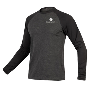 One Clan Raglan Langarmshirt für Herren - Grau