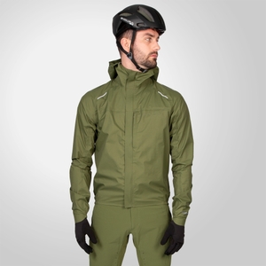 Men's GV500 Waterproof Jacket - Olive Green - M