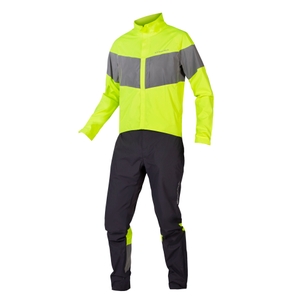 Urban Luminite Wasserdichter Einteiler für Herren - Neon-Gelb