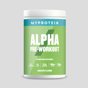 Myprotein Alpha Pre-Workout, Sour Apple, 600g