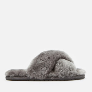 Mayberry Sheepskin Cross Front Slippers