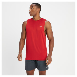 MP muška majica bez rukava za trening – Crimson